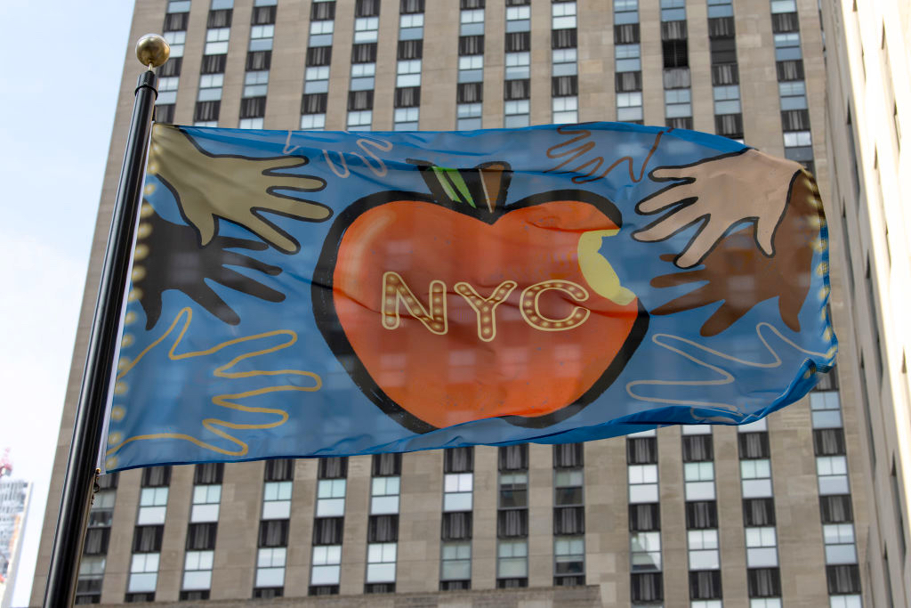 Banderas Rockefeller Center Nueva York