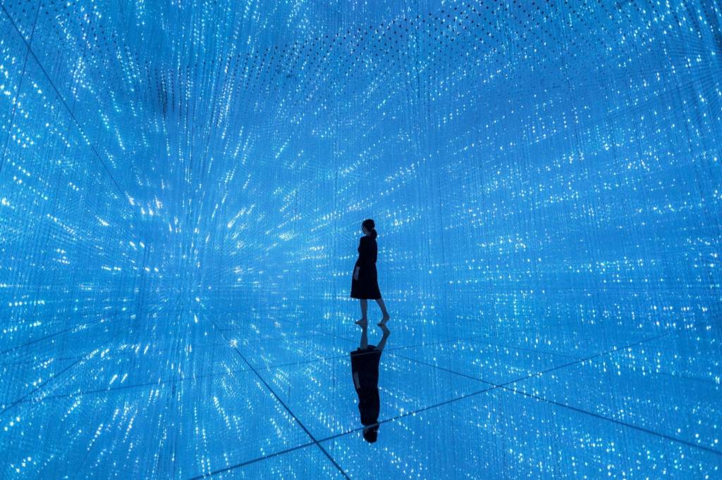 Una de las creaciones de teamLab, que participará del proyecto Superblue. Foto: Pace Gallery