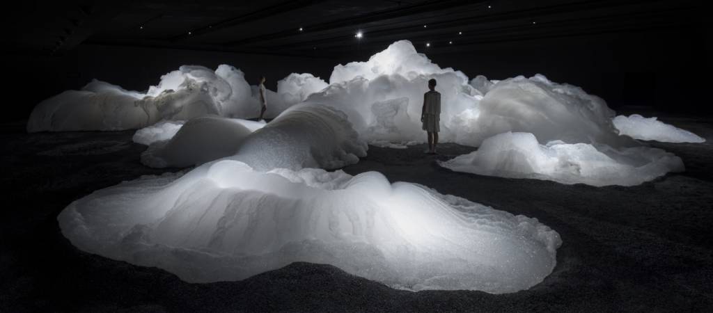 'Espuma', obra creada por Kohei Nawa. Foto: Aichi Triennale y Sandwich.