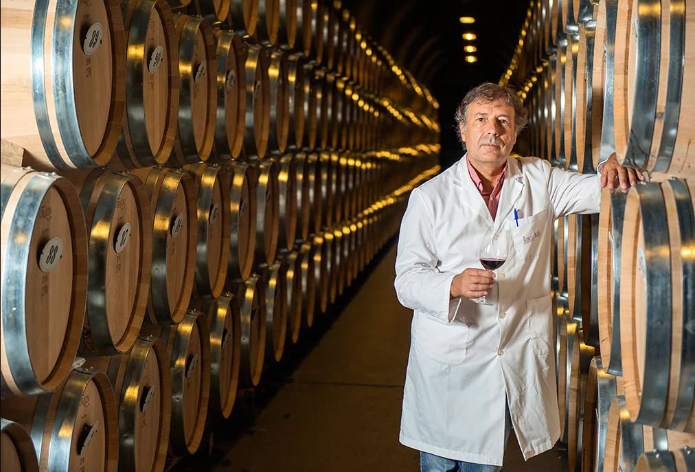 Roberto Rodríguez, enólogo de las Bodegas Palacio