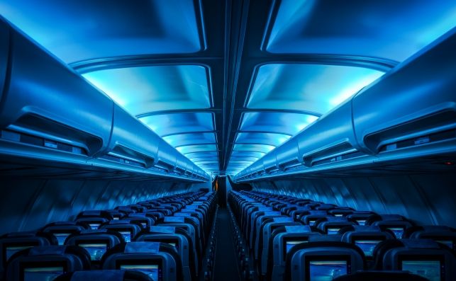 Icelandair Vatnajökull plane interior 2