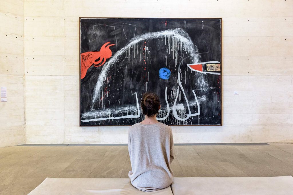 La fundación tiene más de 7.000 trabajos de Miró. Foto: Fundación Miró Mallorca
