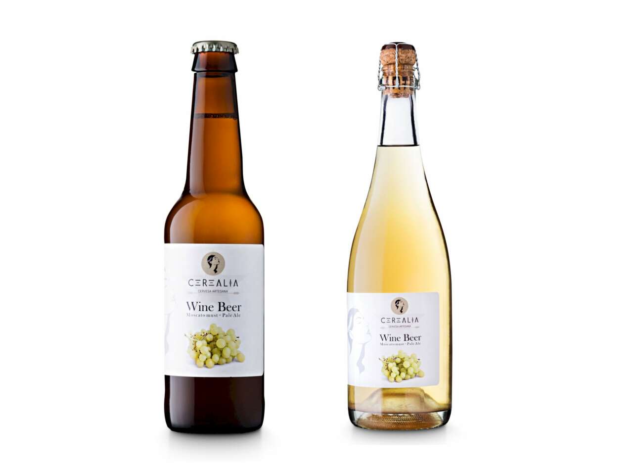 WineBeer de 33cl y 75 cl...una es más cerveza, la otra más cercana al cava