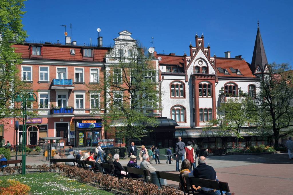La ciudad presenta una diversidad de estilos. Foto Oficina de Turismo de Polonia