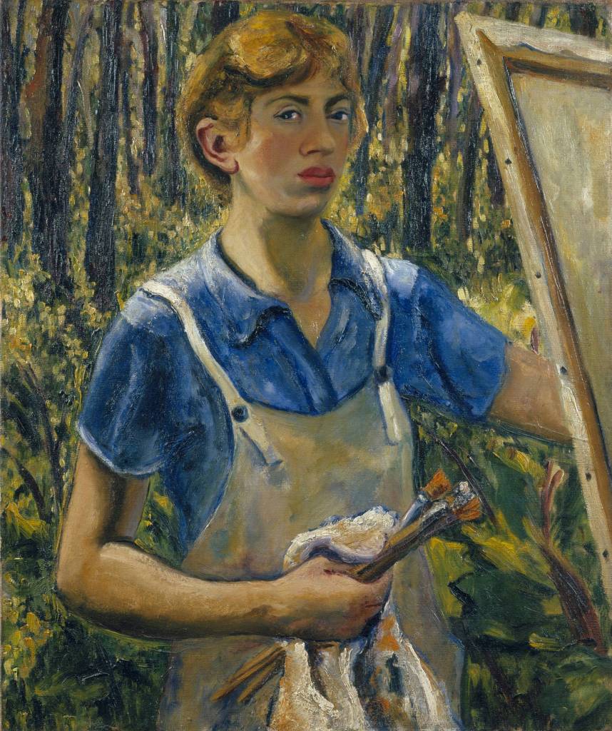 Autorretrato de 1928. Foto: The Pollock Krasner Foundation