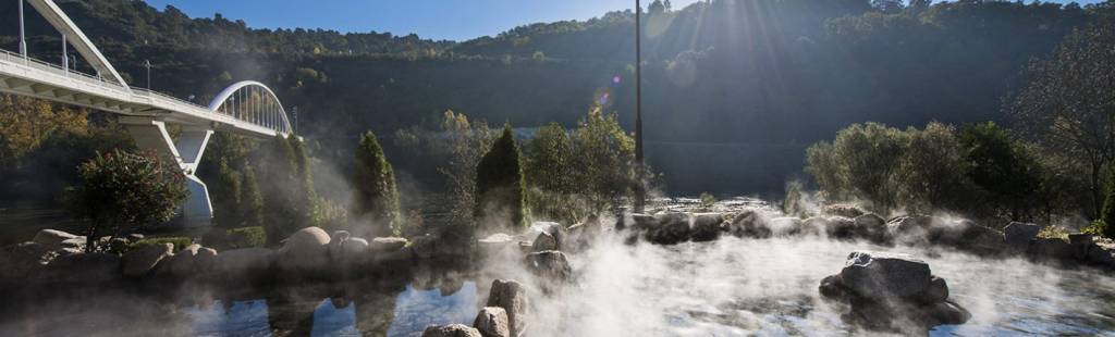 Complejo termal de Outariz y Burga de Canedo. Foto Turismo de Ourense