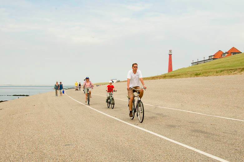 Faro de Den Helder. Foto Holland Cycling