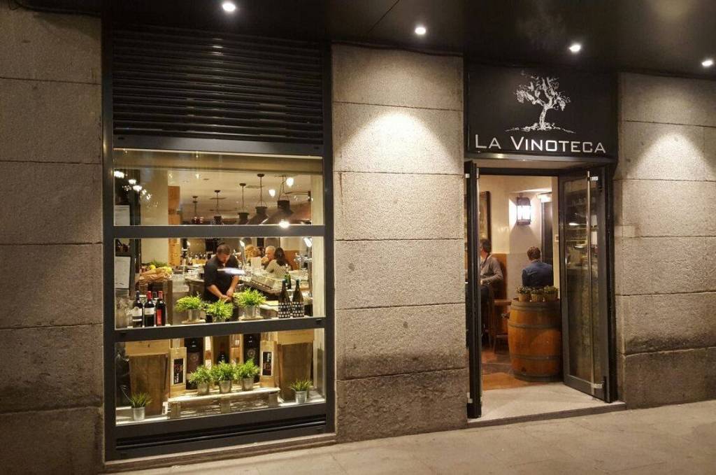 Hasta el Barrio de las Letras de Madrid hay que trasladarse para conocer La Vinoteca. Foto: Vinoteca Barbechera.
