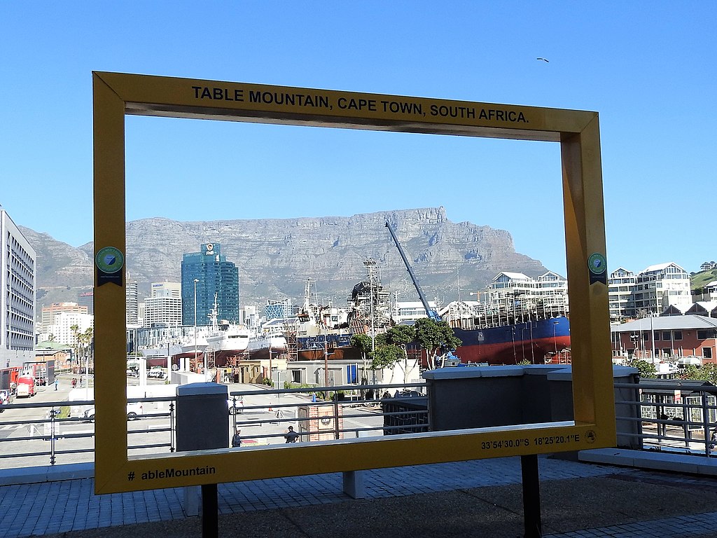 La Table Mountain vista desde el VA Waterfront Foto Wikipedia