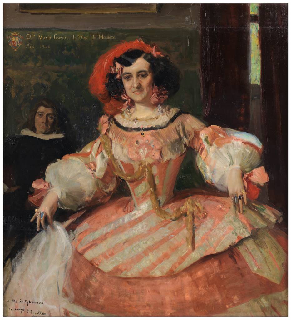 La actriz Doña Maria Guerrero como la Dama Boba, 1906. Madrid. Museo del Prado.