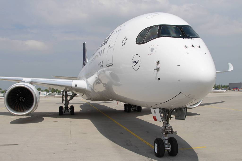 Lufthansa actualmente cuenta con 15 A350. Foto: Lufthansa