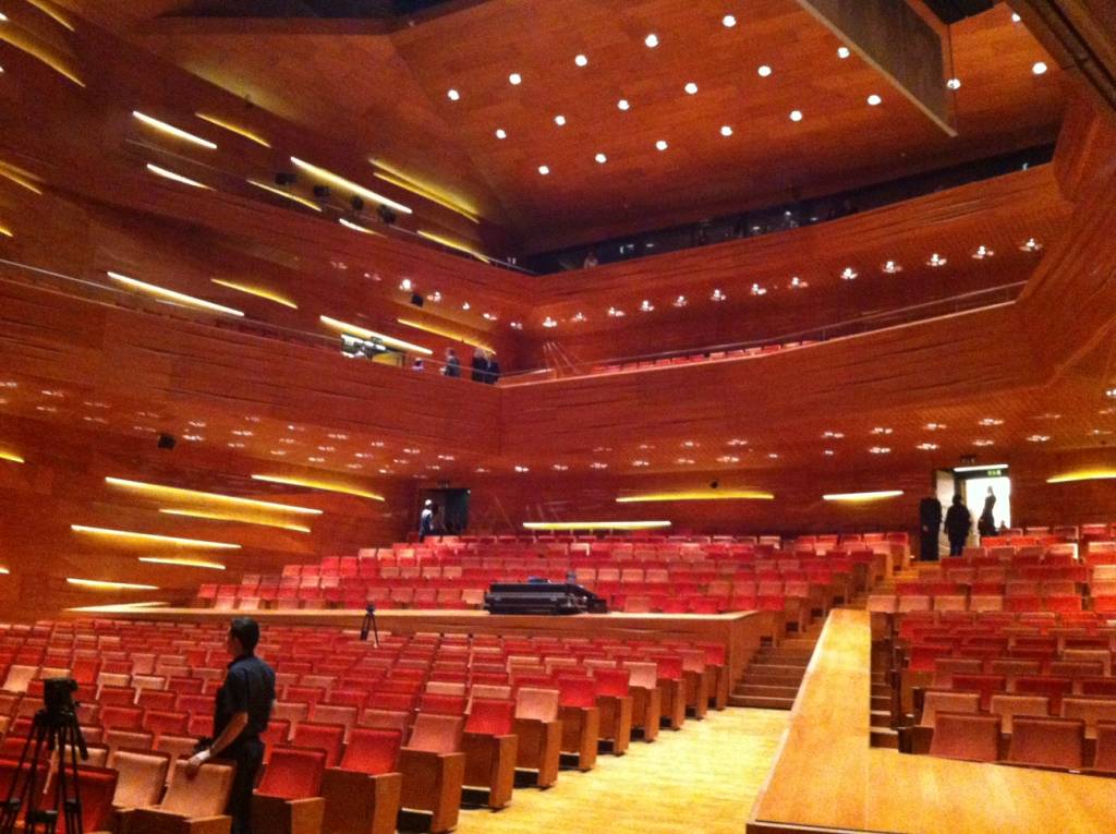 Sala de conciertos del Centro Kodaly.