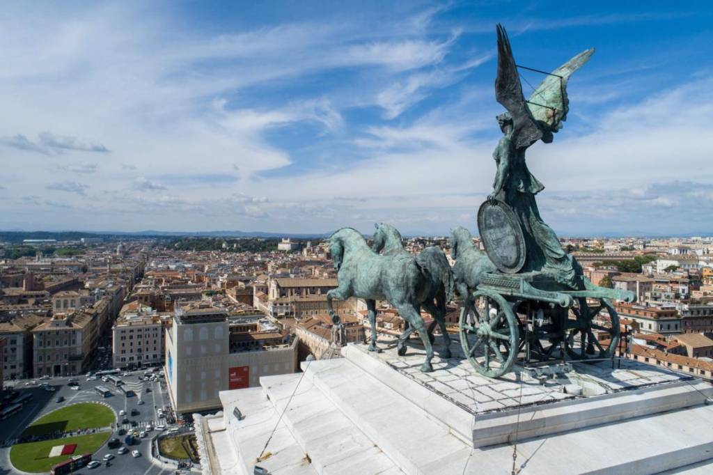 Vistas desde la Terraza de la Cuadriga.