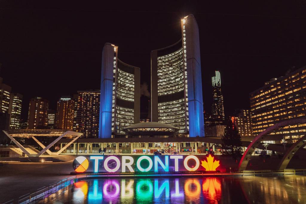 Skyline de Toronto. Foto Conor Samuel - Unsplash