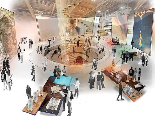 Las nuevas tecnologías serán clave en el futuro centro de visitas. Foto: Diageo