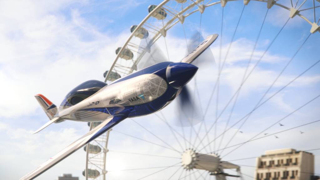 El objetivo de Londres es que en el 2050 haya vuelos sin emisiones contaminantes. Foto Rolls-Royce