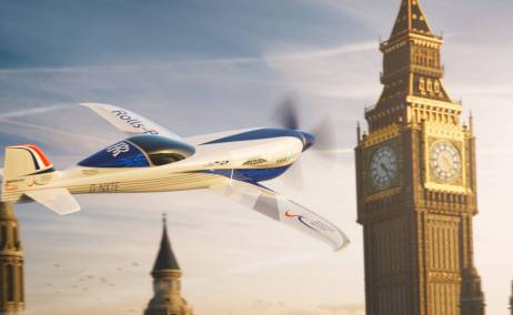 Rolls-Royce quiere batir el récord mundial de velocidad en un avión eléctrico. Foto: Rolls-Royce