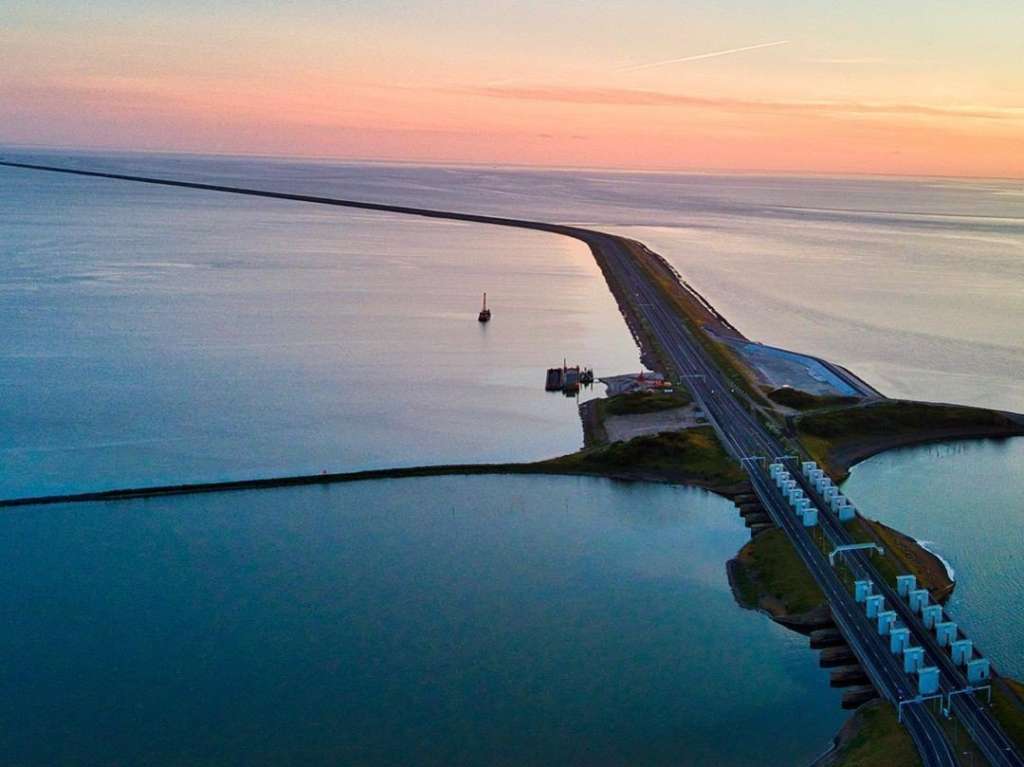 Dique de Afsluitdijk Foto Visit Wadden