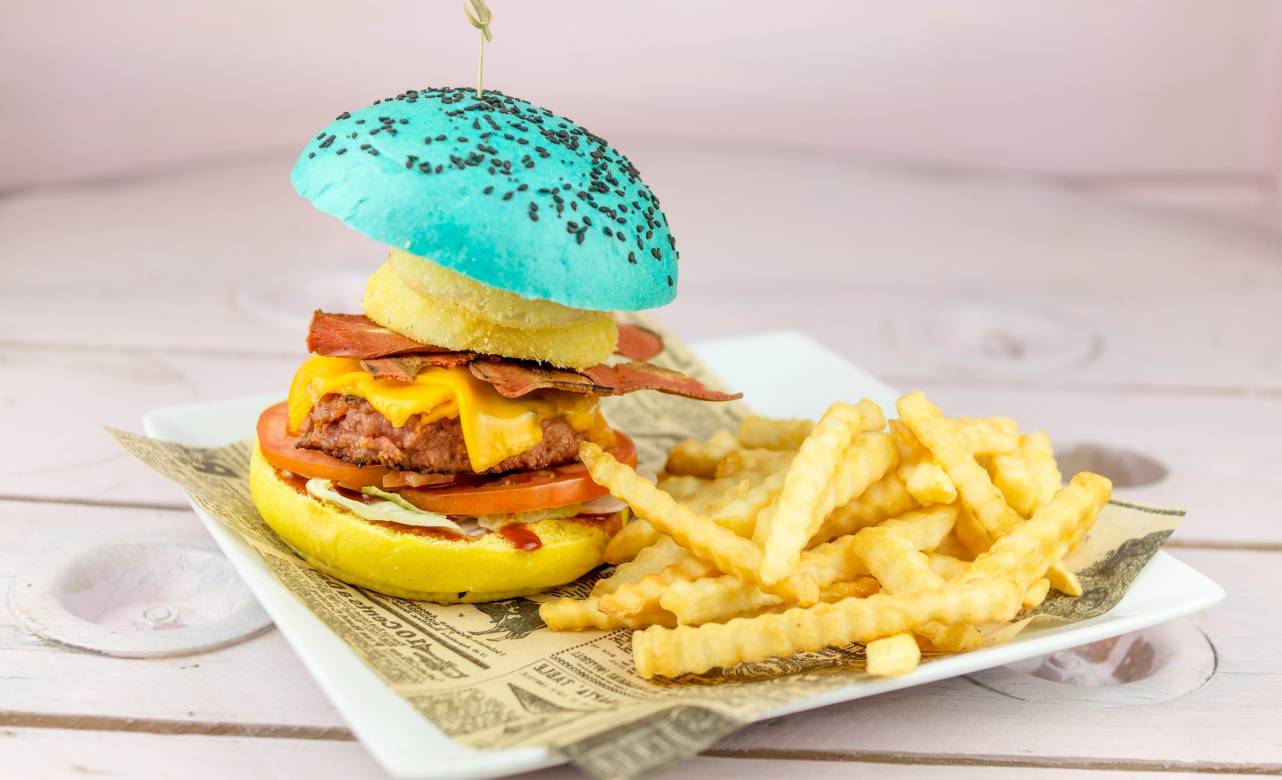American cheeseburger. Foto: Freedom Cakes Cafe.