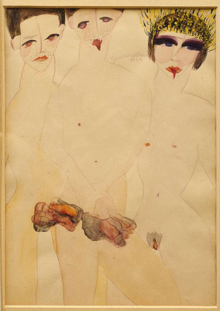 Appassionata Marta e i marchettoni, 1939. Carol Rama