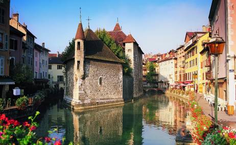 Canales de Annecy. Foto: Getty Images.