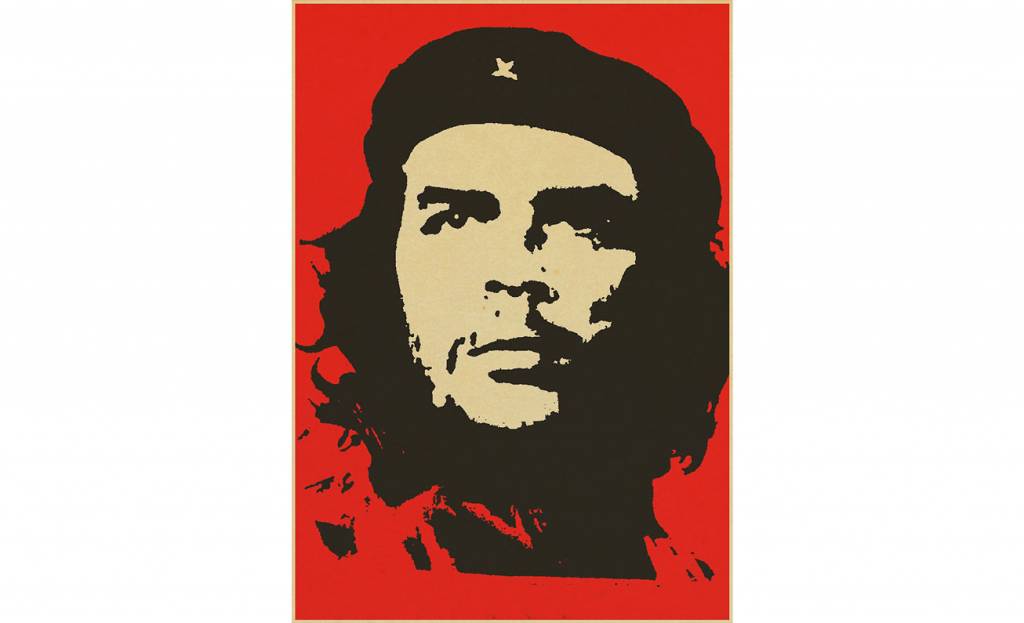 La foto de Korda del Che Guevara convertida en icono pop. Foto: Alamy-Editorial Pavilion