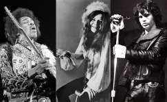 Hendrix, Joplin y Morrison murieron a los 27 años.