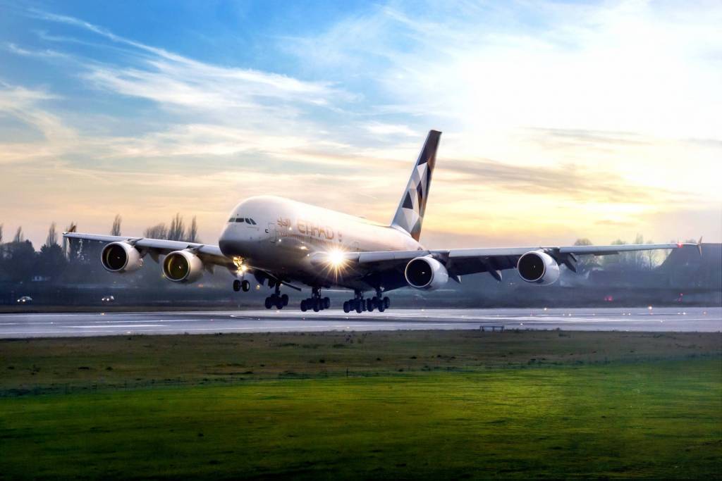 Etihad cuenta con 10 A380 en su flota. Foto: Etihad