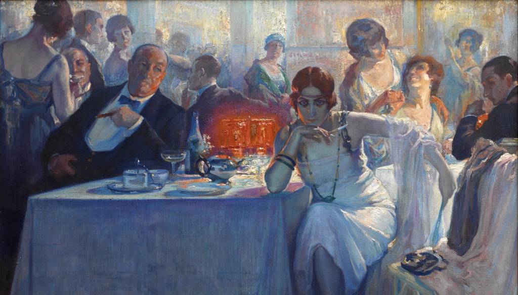 Falenas Carlos Verger Fioretti (1872 - 1929) Óleo sobre lienzo 1920 Madrid, Museo Nacional del Prado