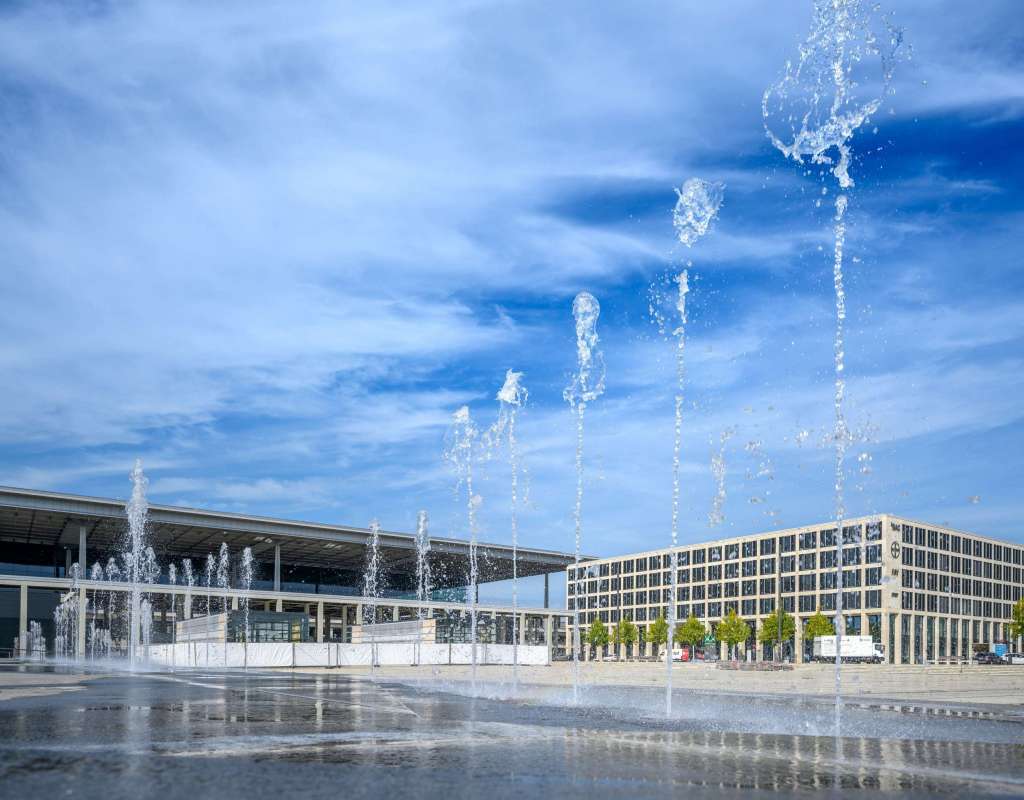 A pesar de su importancia política Berlín no es un hub de importancia. Foto Aeropuerto de Berlín-Brandenburgo 05