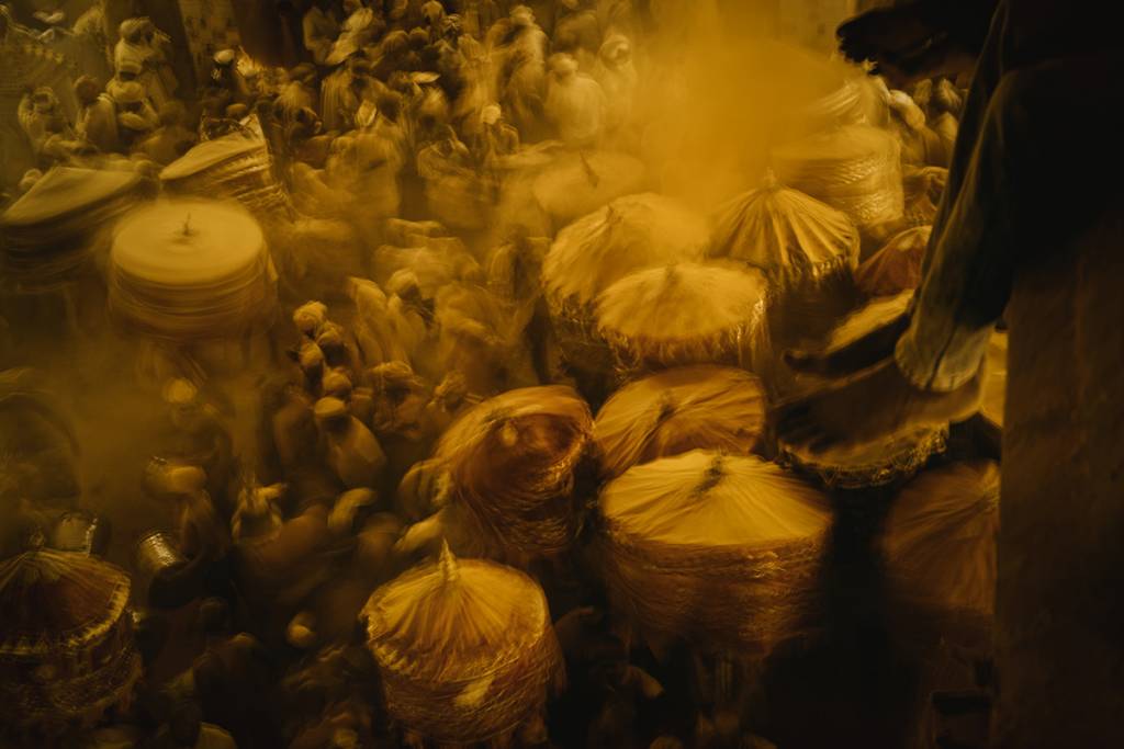 Festival Haldi en la India. Foto Donnell Gumiran