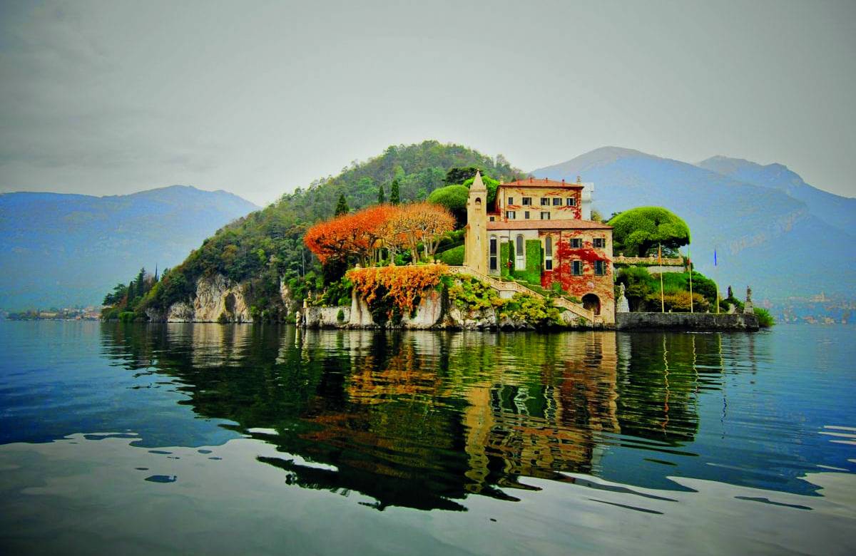 La belleza otoñal del Lago di Como