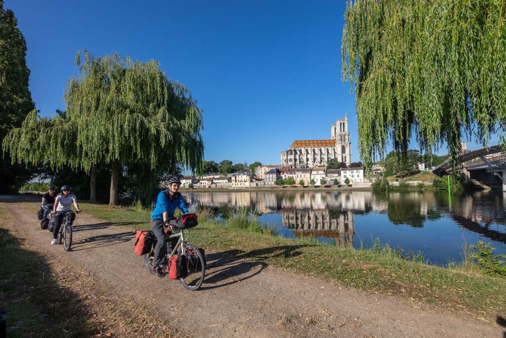 La ruta atraviesa 420 km. Foto David Darrault Seine a Velo