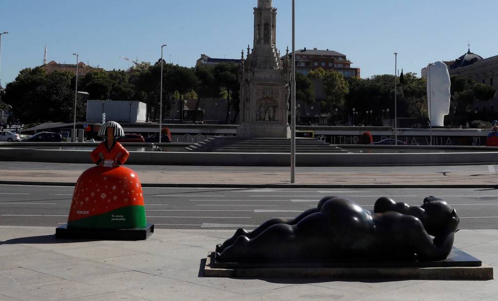 Las Meninas vuelven a las calles de Madrid. Foto EFE.