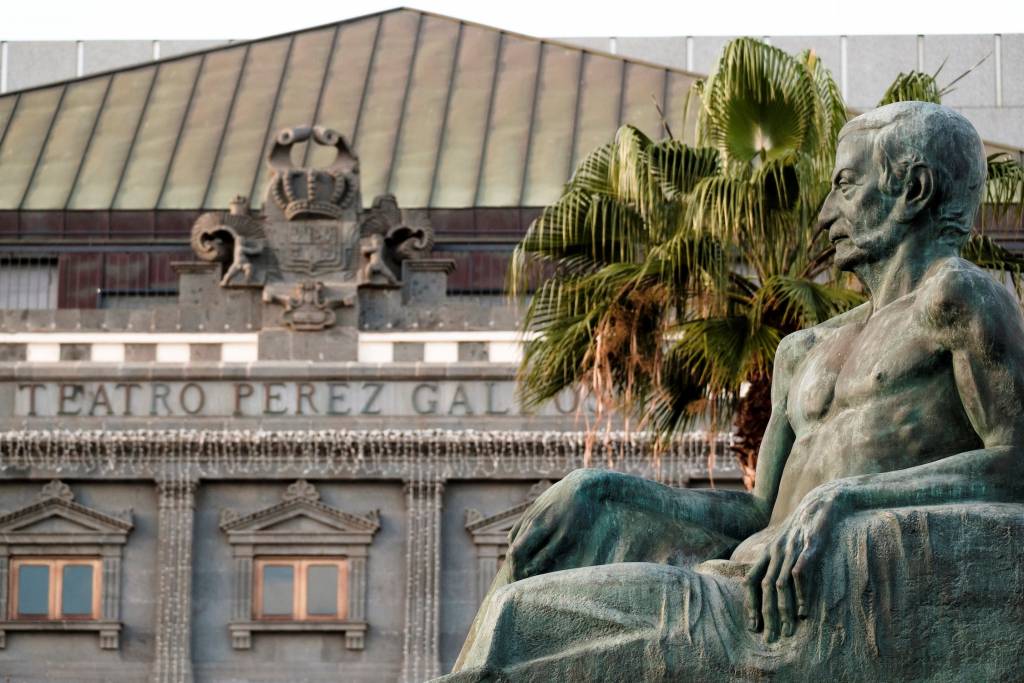 El Teatro Pérez Galdós de Las Palmas acogerá el estreno del montaje 'El último viaje de Galdós. Foto: Ángel Medina G. | EFE.