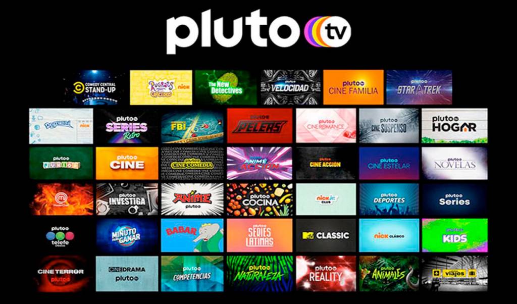 Pluto TV ofrecerá 100 canales en dos años.
