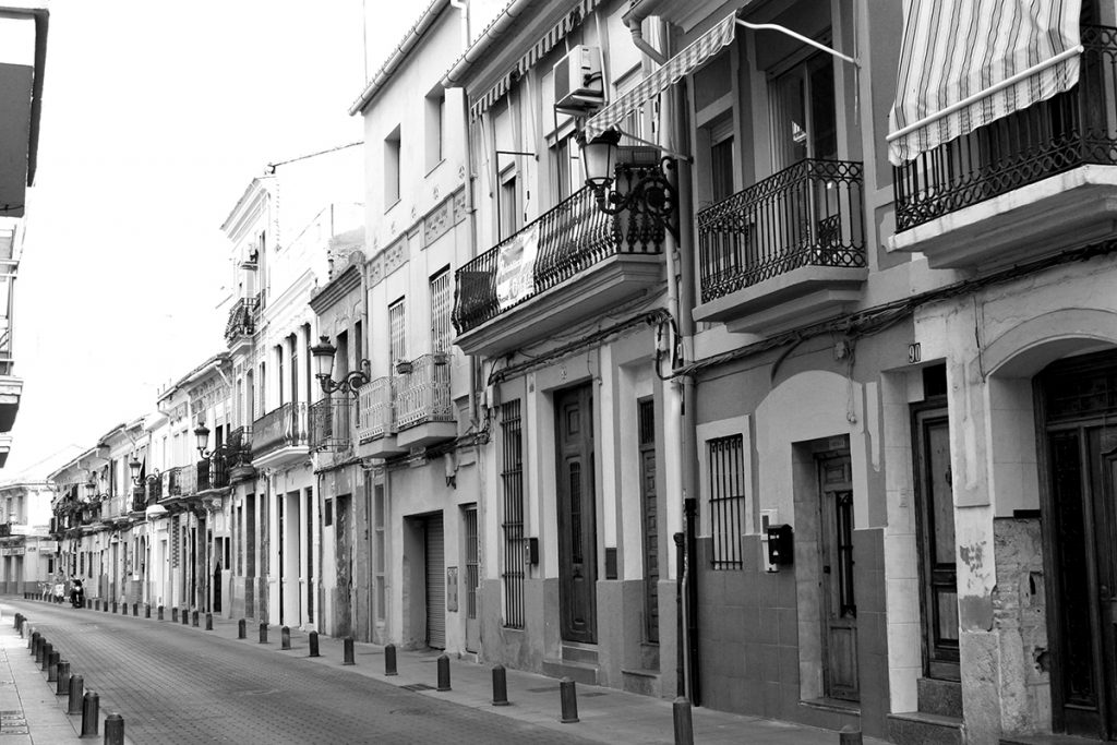 Fachada de las casas en los Poblados Marítimos. Foto: Open House Valencia