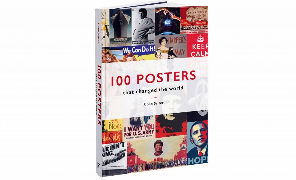 Portada de '100 carteles que cambiaron el mundo'. Foto: Editorial Pavilion