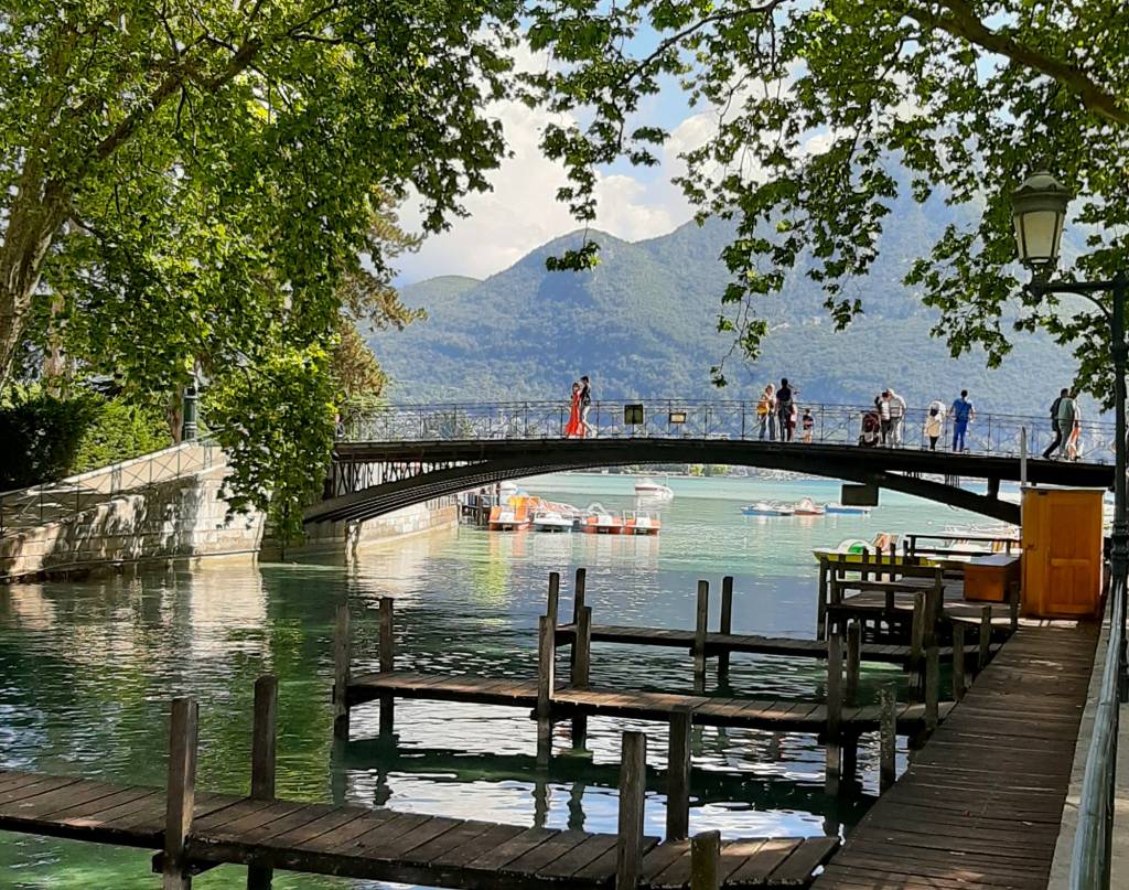 Puente de los Enamorados, Annecy. Foto Sergio Cabrera