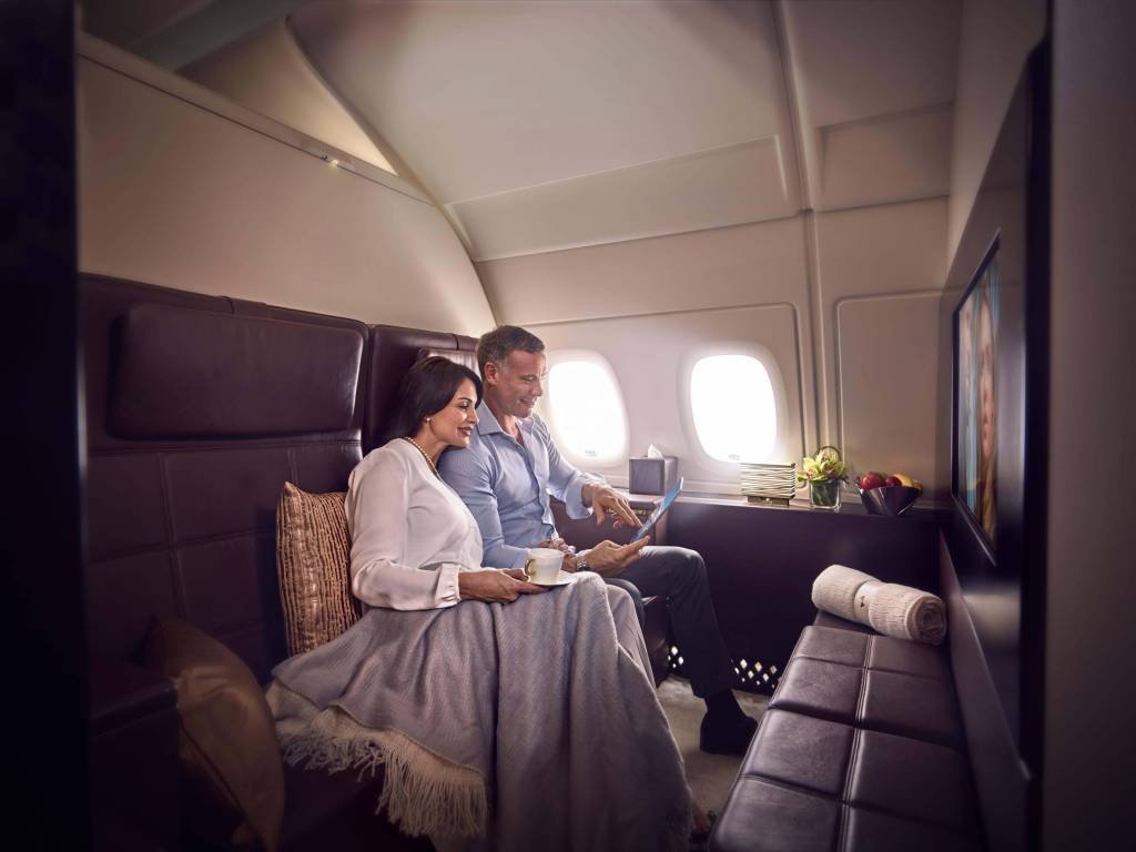 The Residence, la experiencia más lujosa a bordo de los A380. Foto: Etihad