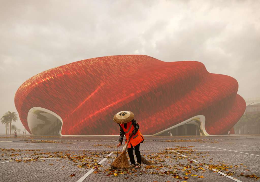 Guangzhou Show Theatre. Foto Steven Chilton Architects.