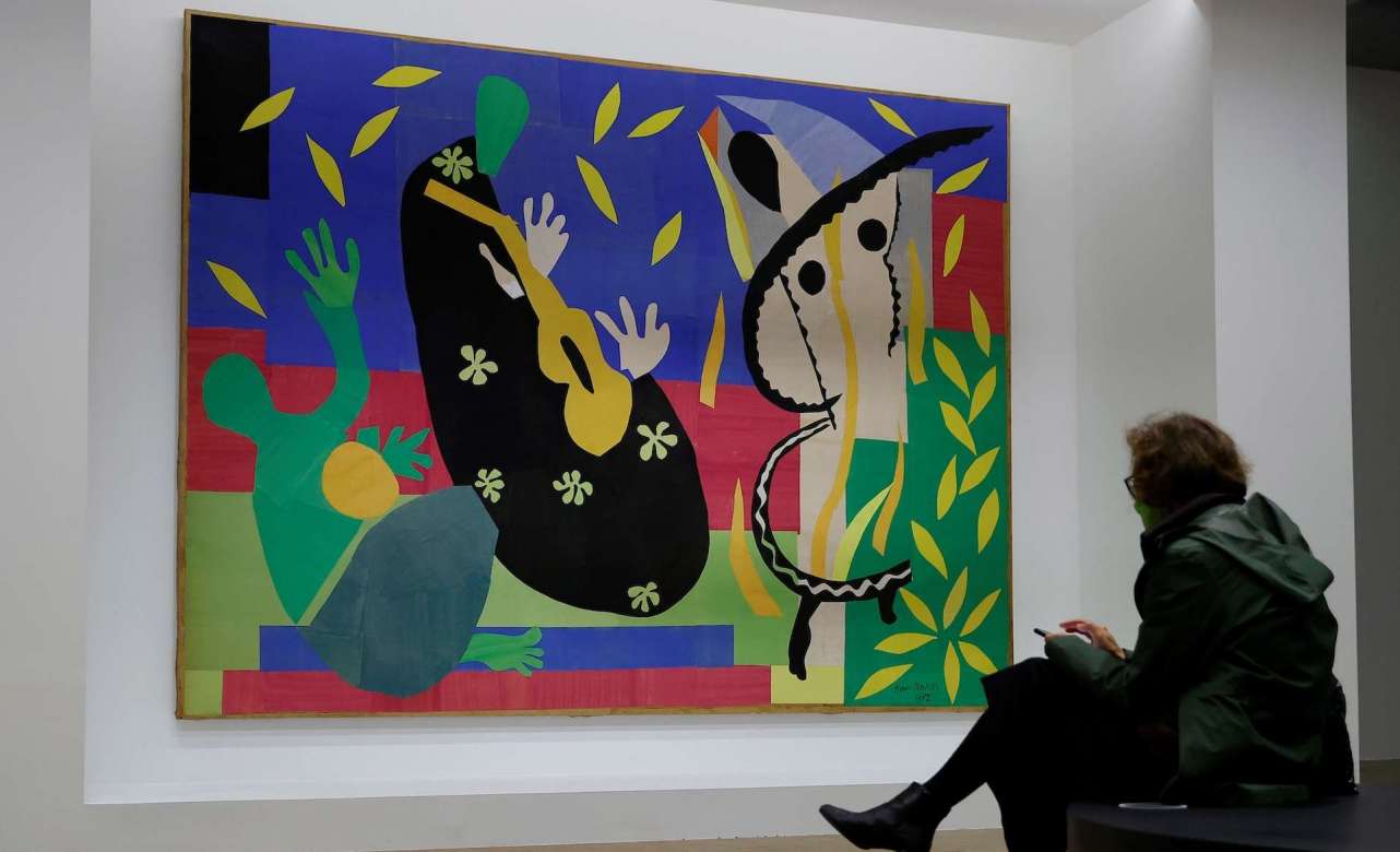 Retrospectiva de Matisse en el Centro Pompidou. Fot Exposición Matisse en el Pompidou de París. Foto Ian Langsdon EFE EPA.