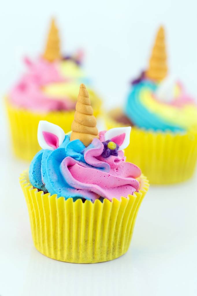 Unicorn cupcake. Foto Freedom Cakes Cafe