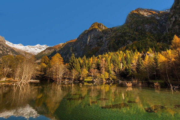 El Vall di Mello en otoño