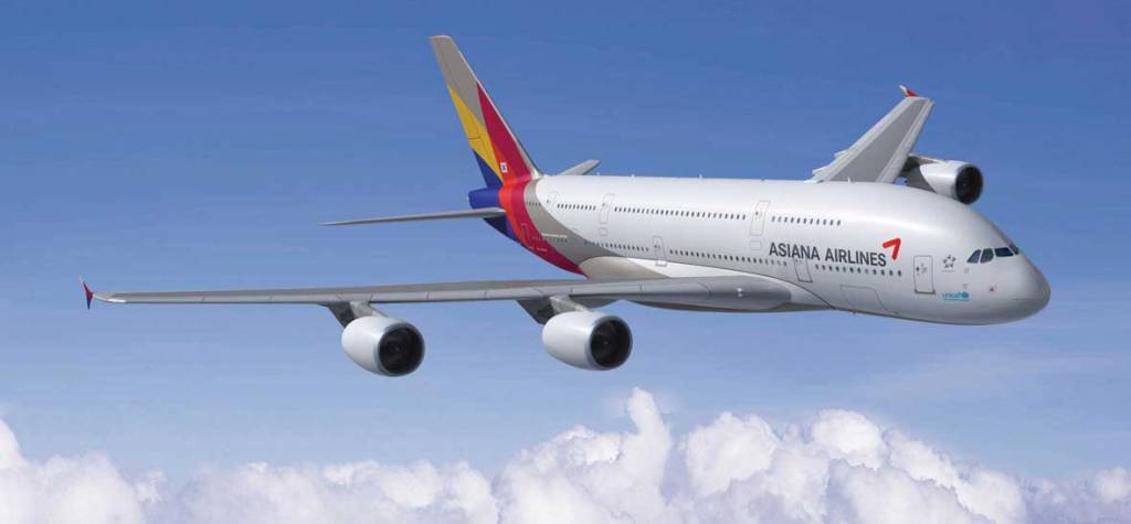 Asiana Airlines cuenta con seis A380 en su flota. Foto: Asiana Airlines.