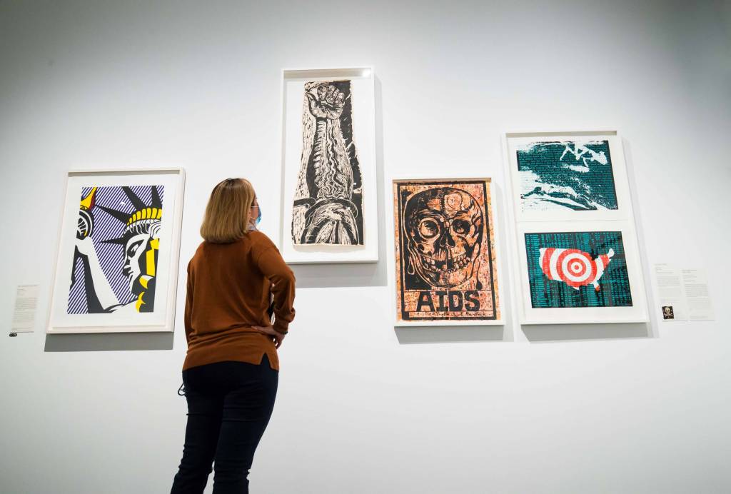 La muestra abarca 60 años del arte pop. Foto CaixaForum