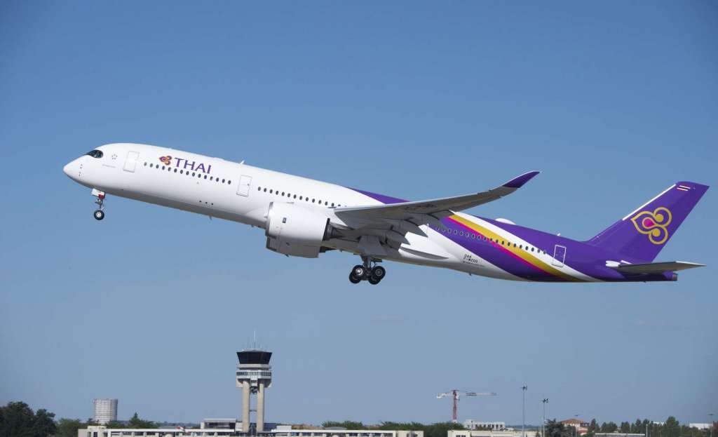 A350-900 de Thai Airways 2