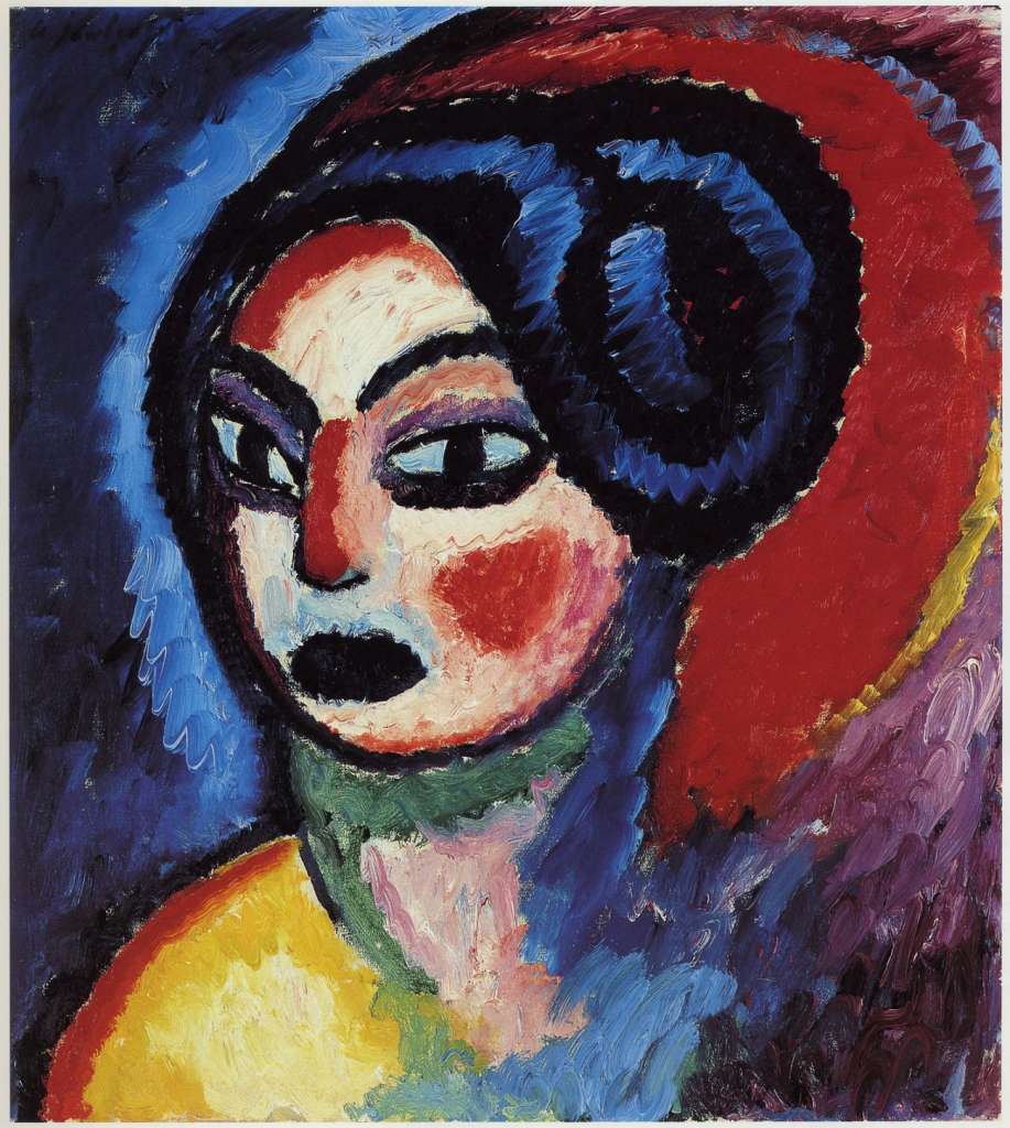 Alexéi von Jawlensky Princesa Turandot, 1912. Foto Zentrum Paul Klee, Berna.