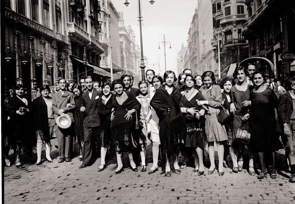 Alfonso_Modistas en la Gran Vía_1933