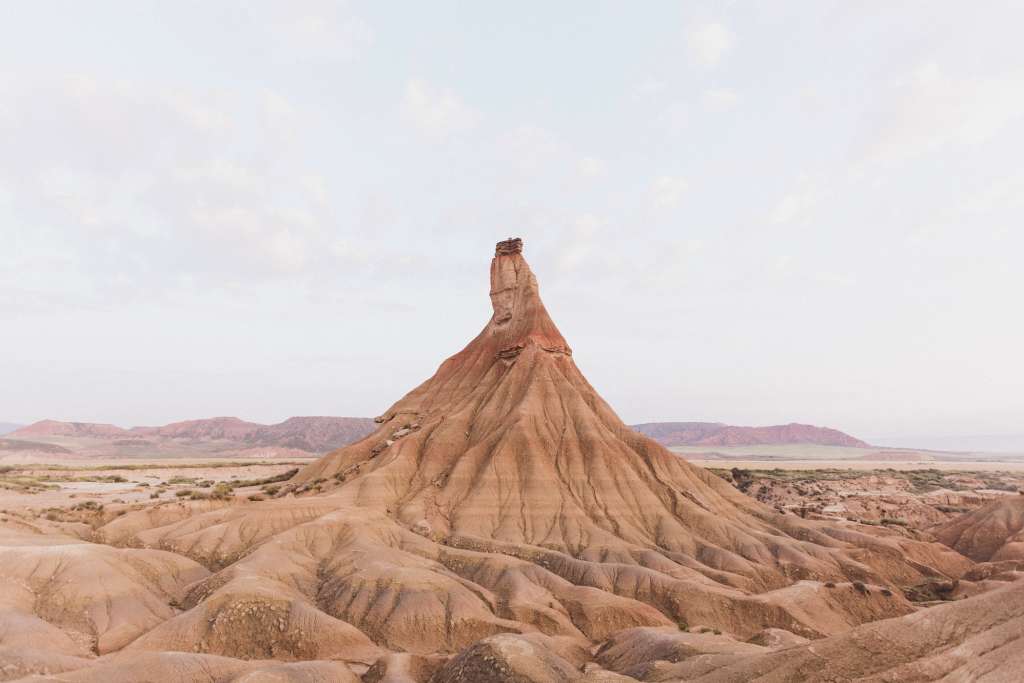 Bárdenas Reales, Navarra. Foto Nathan Thomassin Unsplash